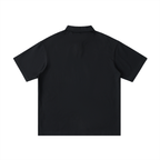 BELACII Print Cotton Polo Shirt