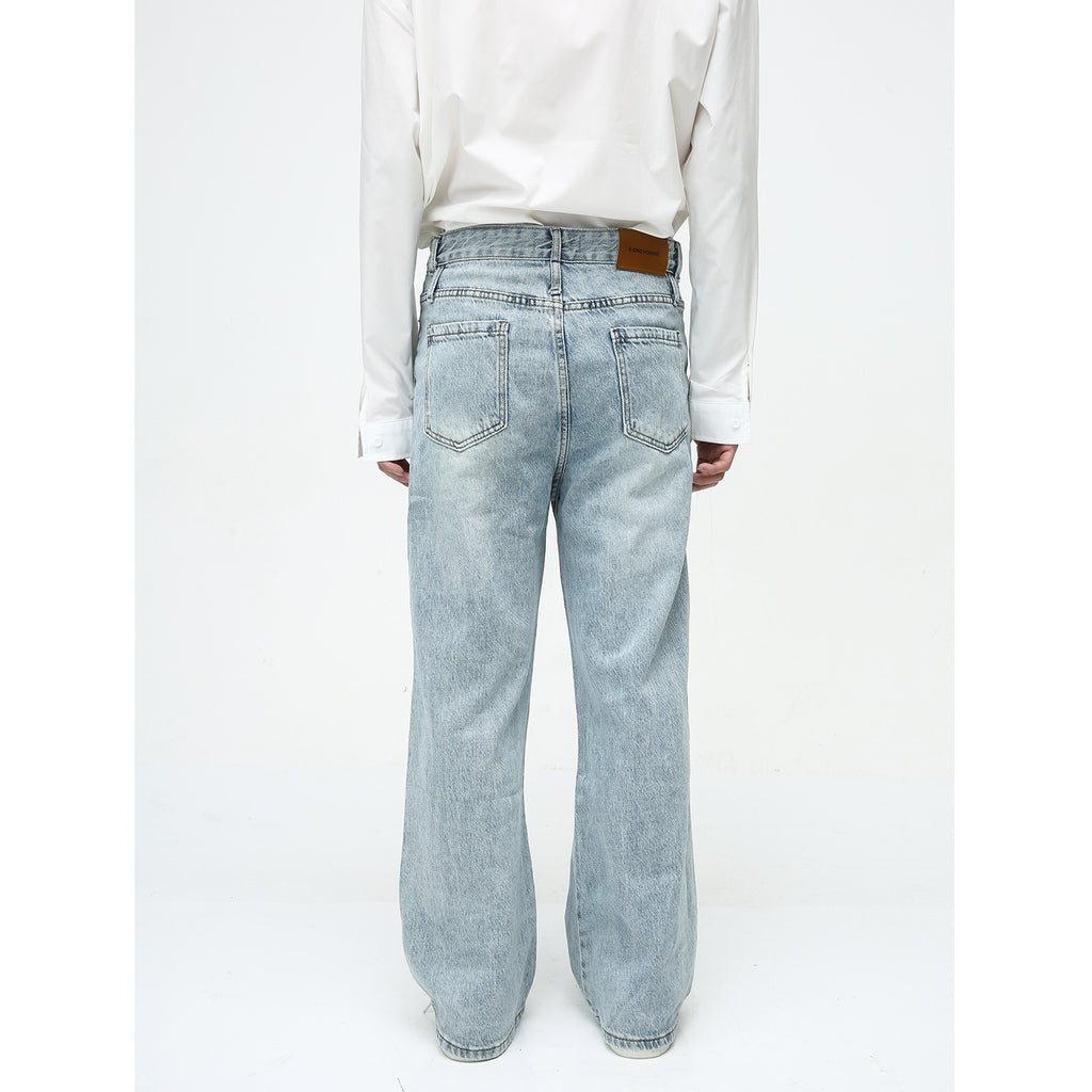 Mens  Retro Casual Jeans