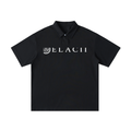 BELACII Print Cotton Polo Shirt
