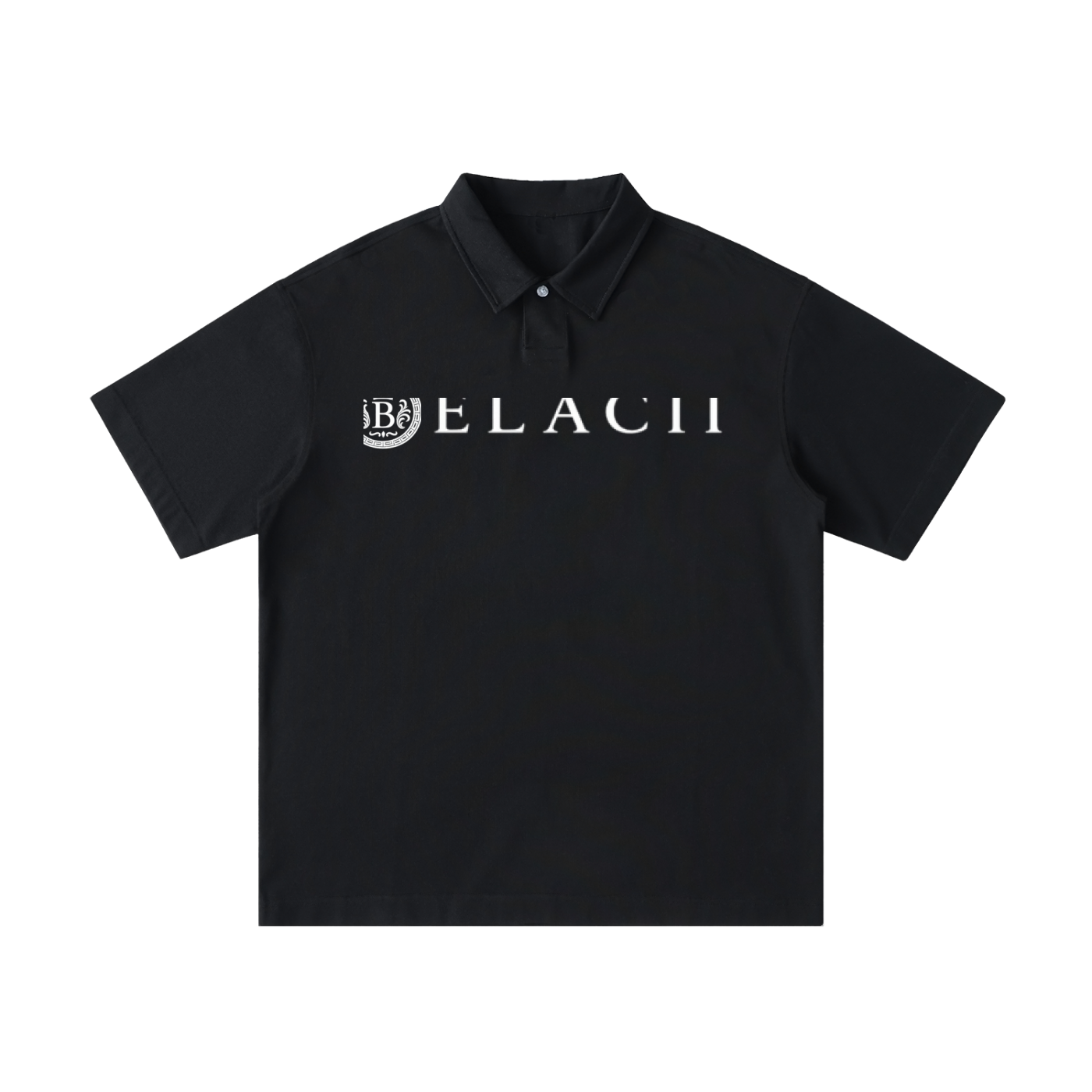 BELACII Print Cotton Polo Shirt