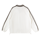 Striped Collar Sweatshirt