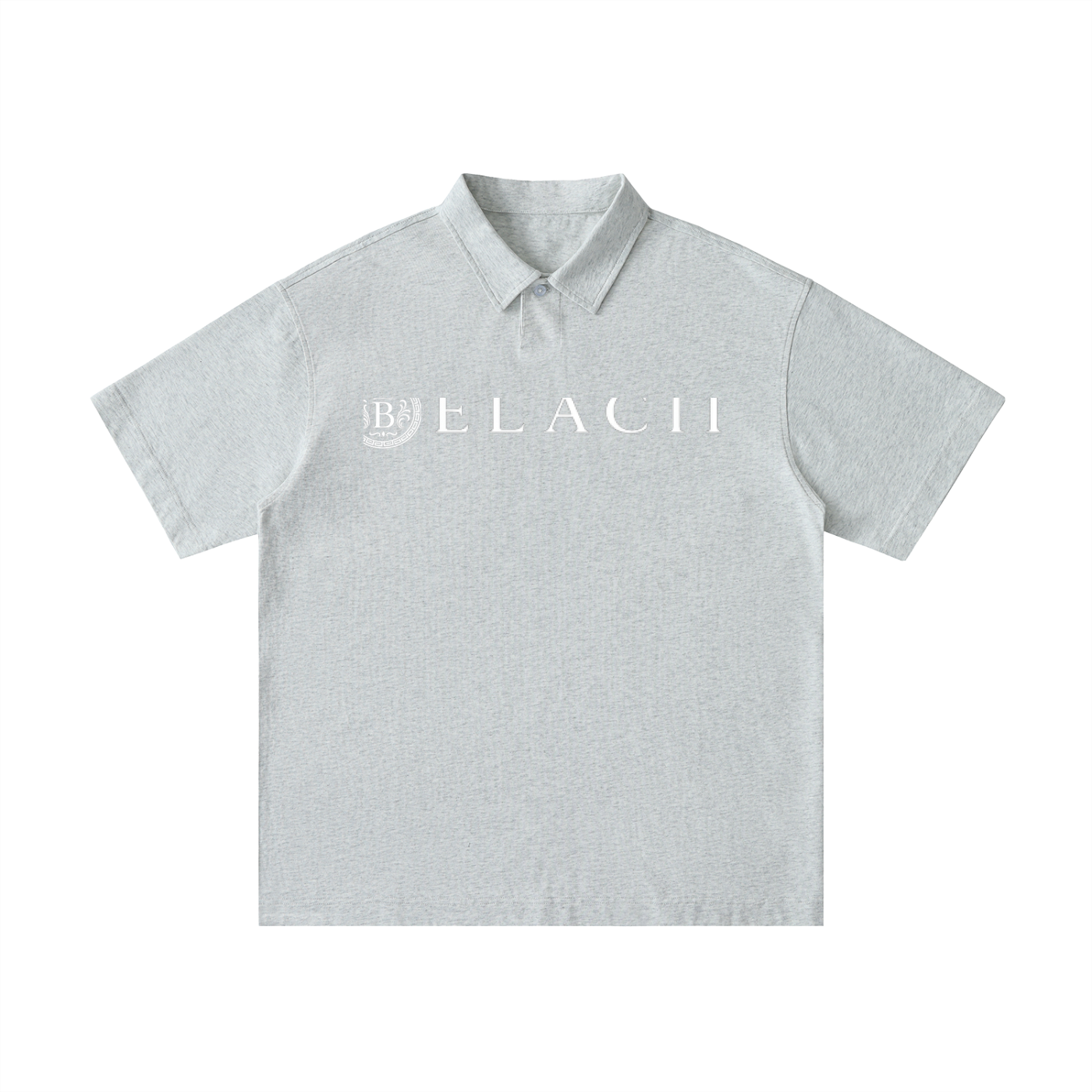 BELACII Print Cotton Polo Shirt