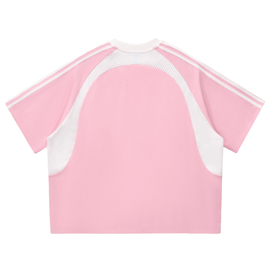 Contrast Panel T-shirt