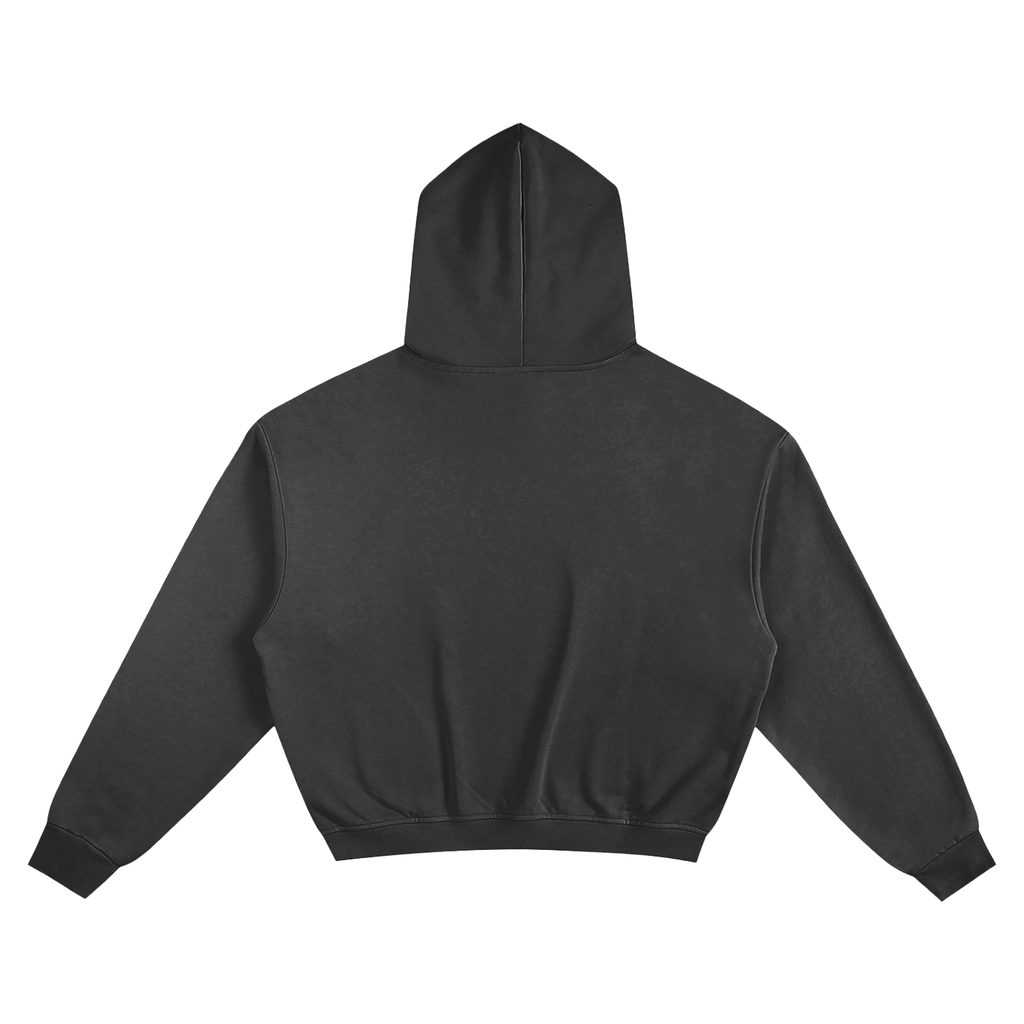 Cotton Cropped Hoodie