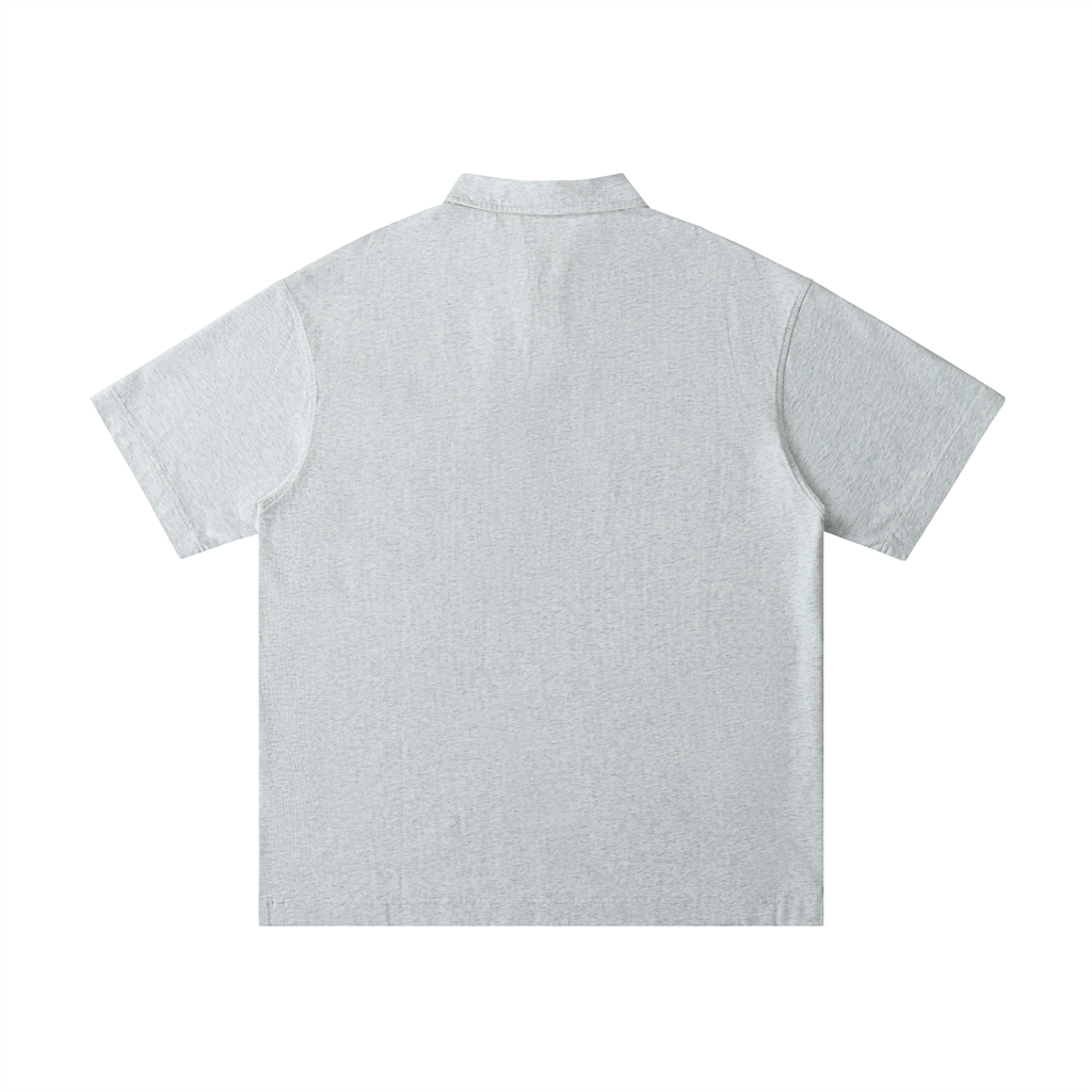 BELACII Print Cotton Polo Shirt