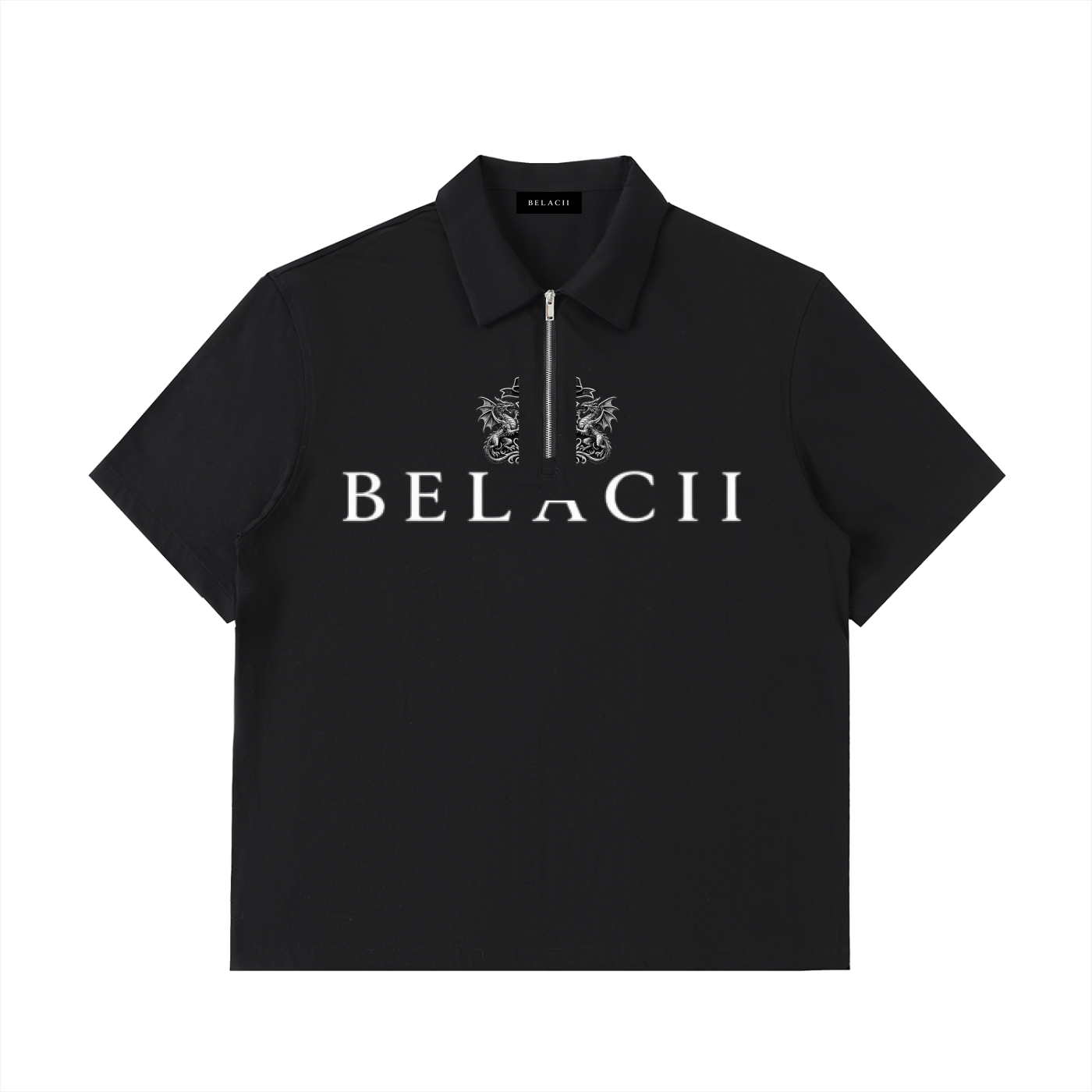 BELACII V2 Half-Zip Cotton Polo Shirt