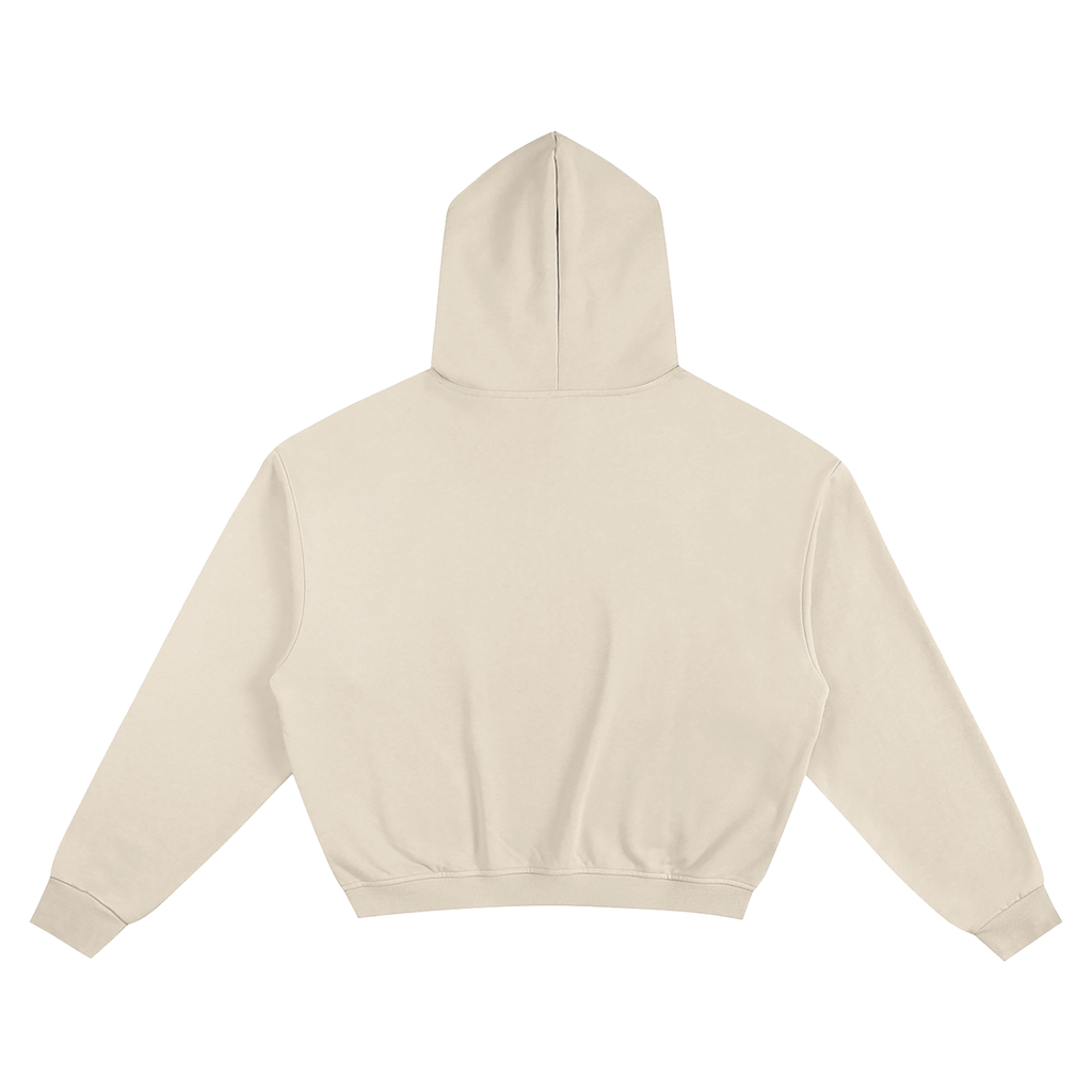Cotton Cropped Hoodie