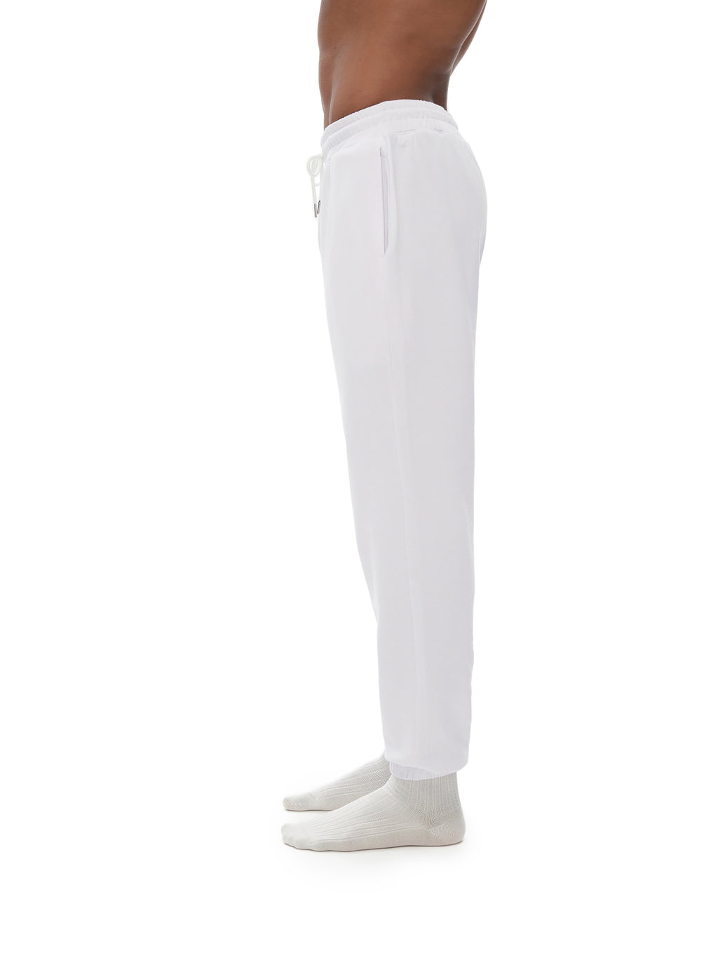 Men's Elastic Waist Cotton Joggers