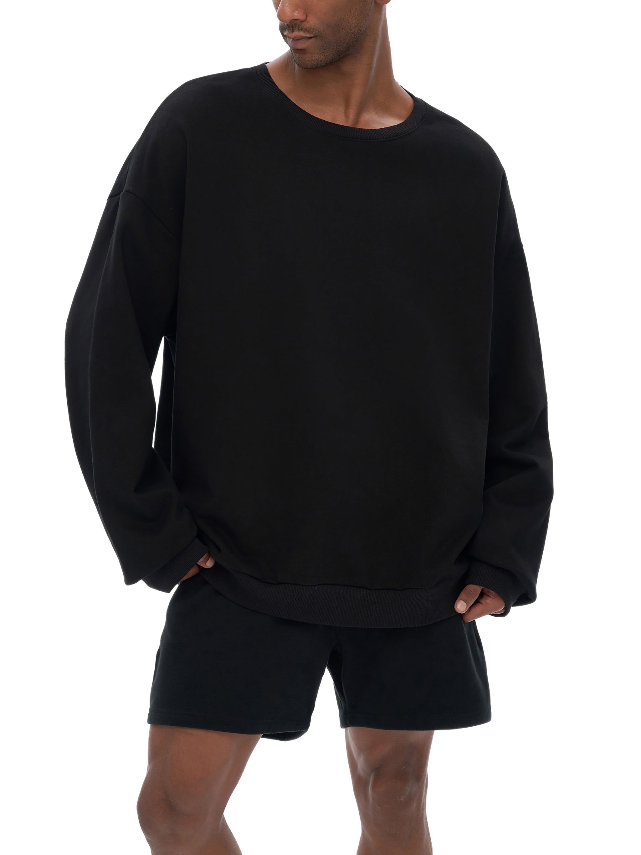 Shoulder Drop Sweatshirt