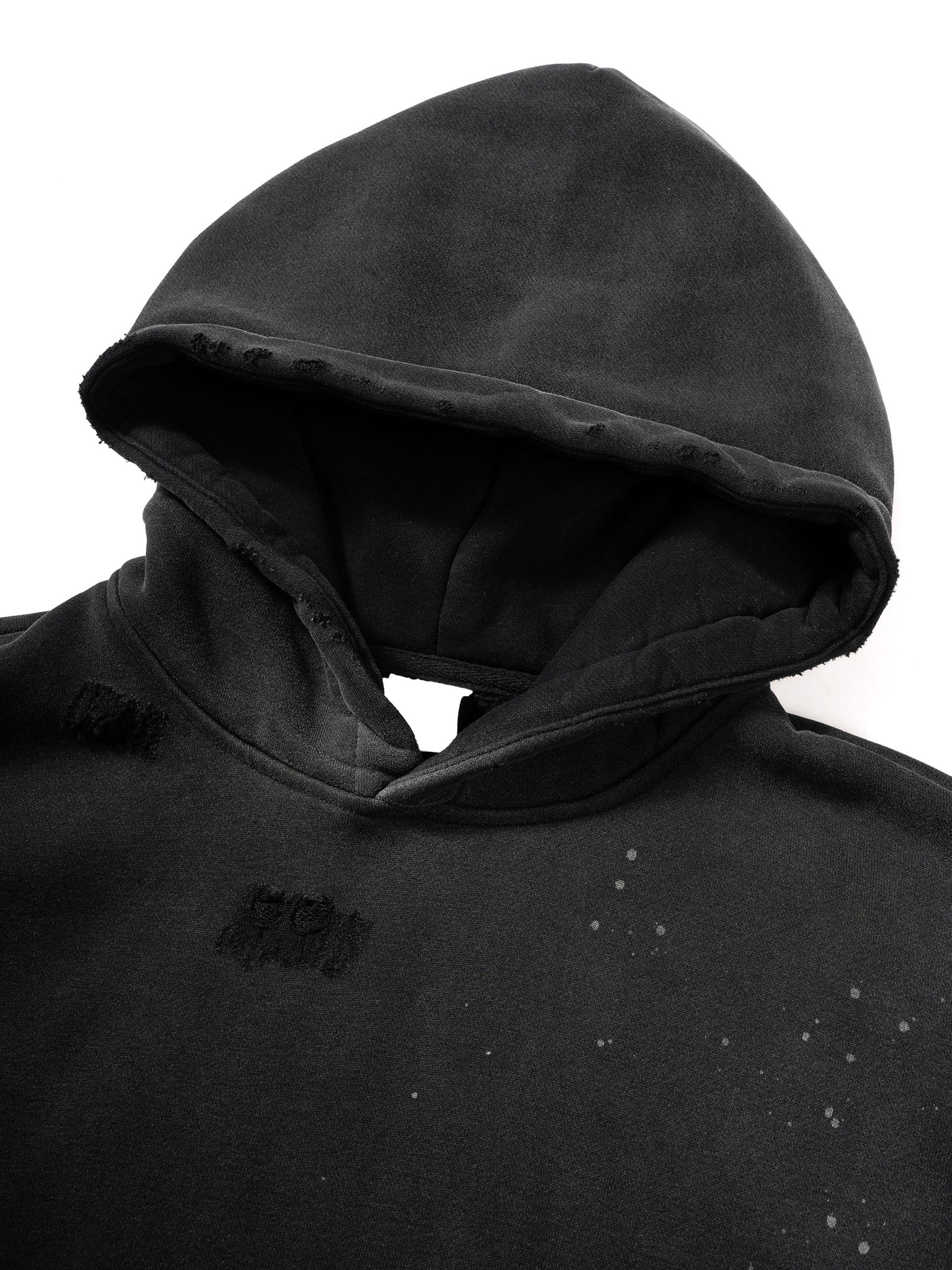 Vintage Frayed Hoodie