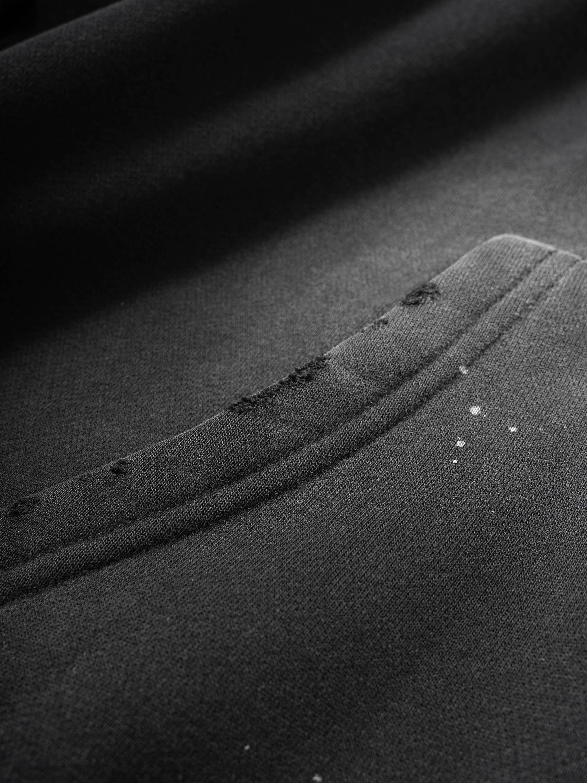 Vintage Frayed Hoodie