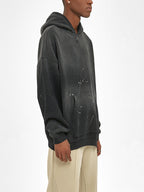 Vintage Frayed Hoodie