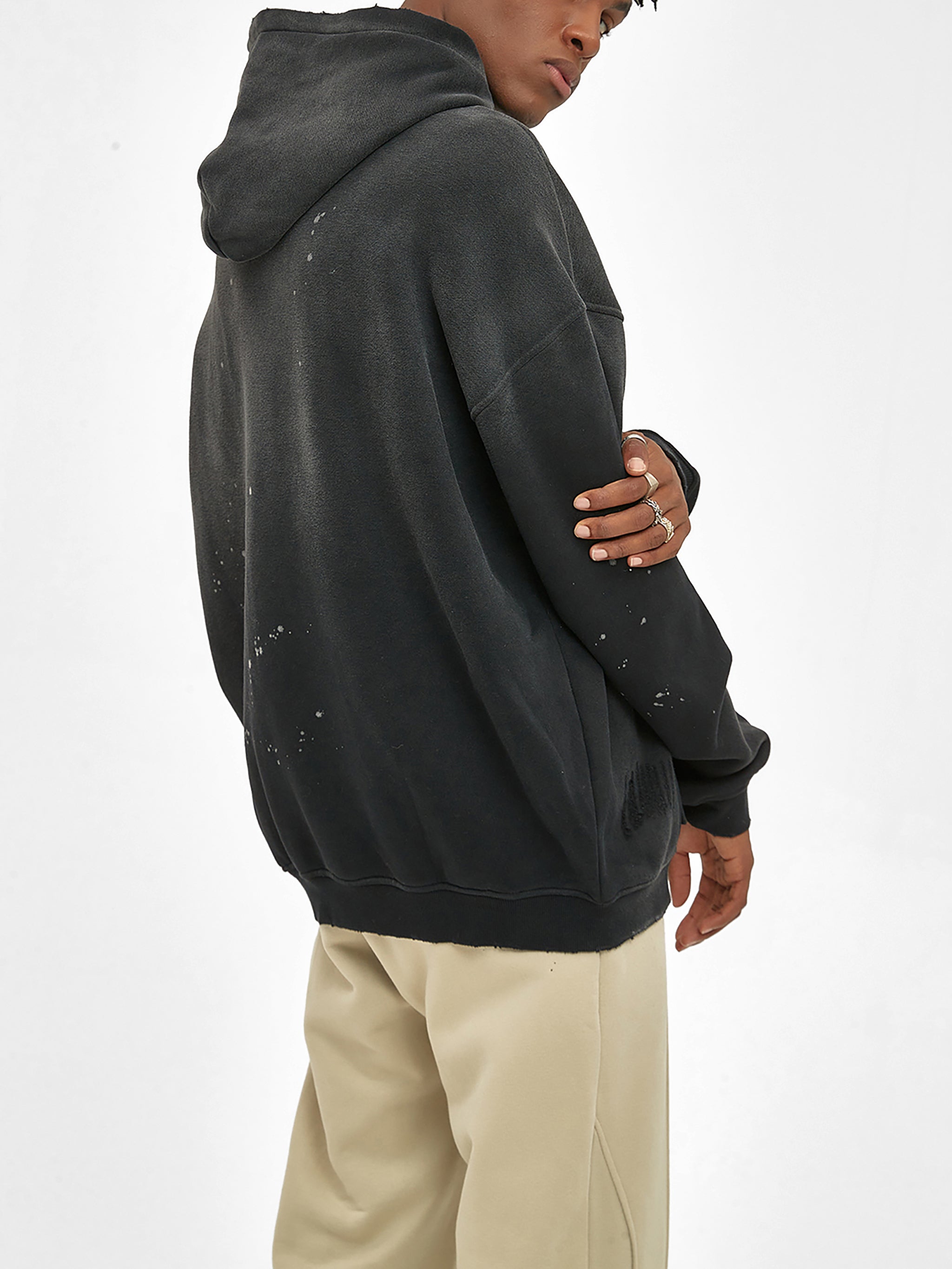 Vintage Frayed Hoodie
