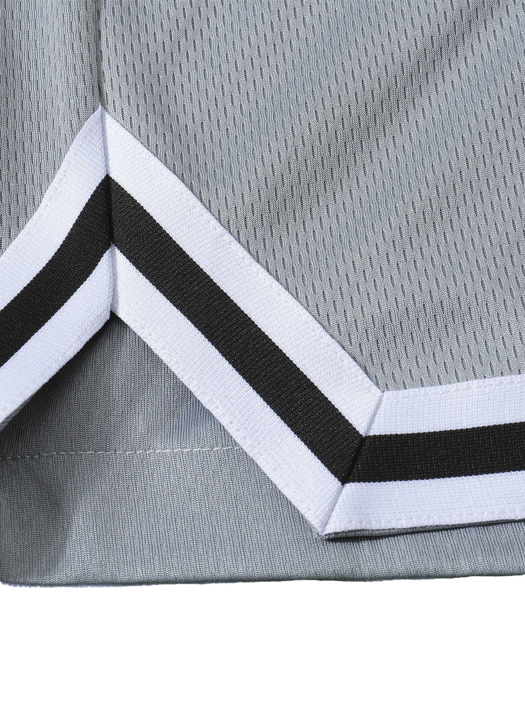 Classic Stripe Basketball Shorts