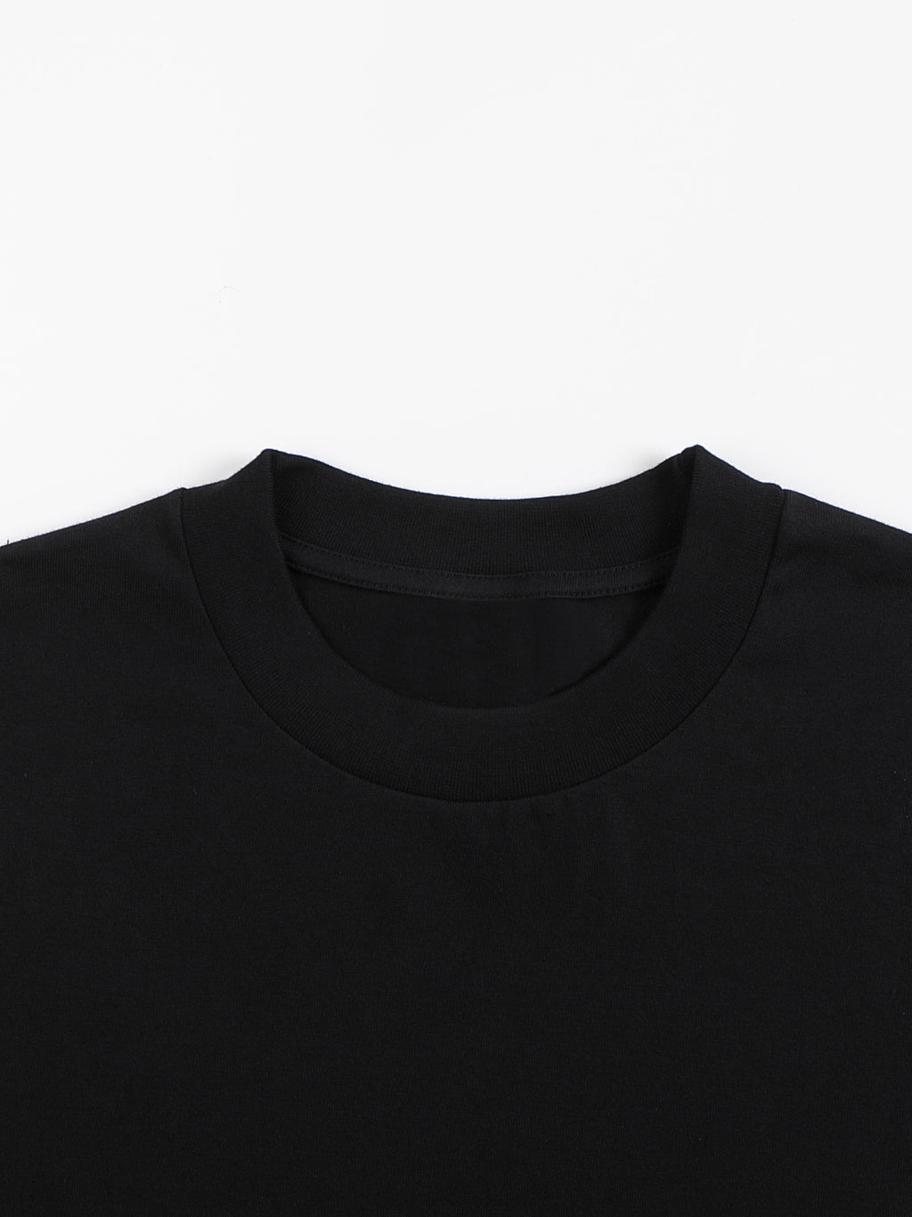 Crew Neck Drop Long Sleeve
