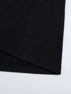 Crew Neck Drop Long Sleeve