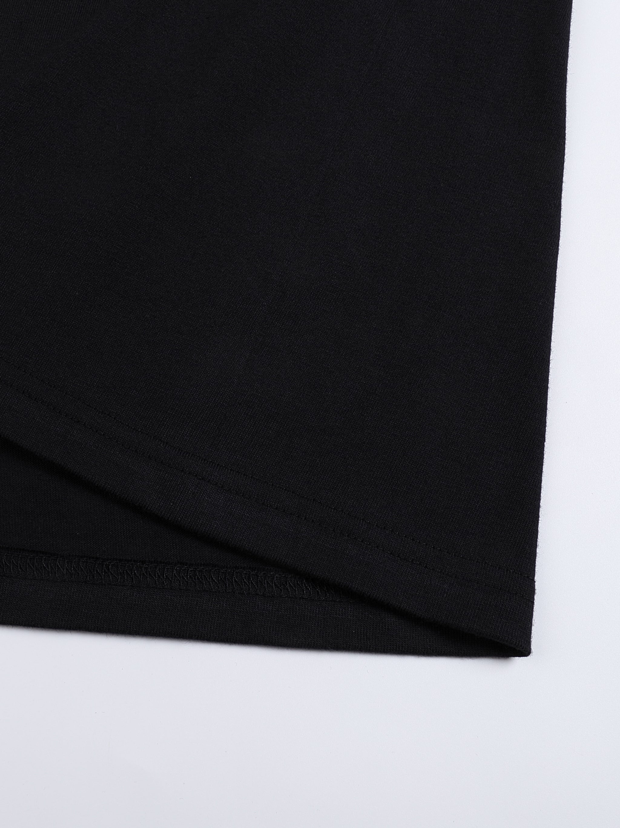 Crew Neck Drop Long Sleeve