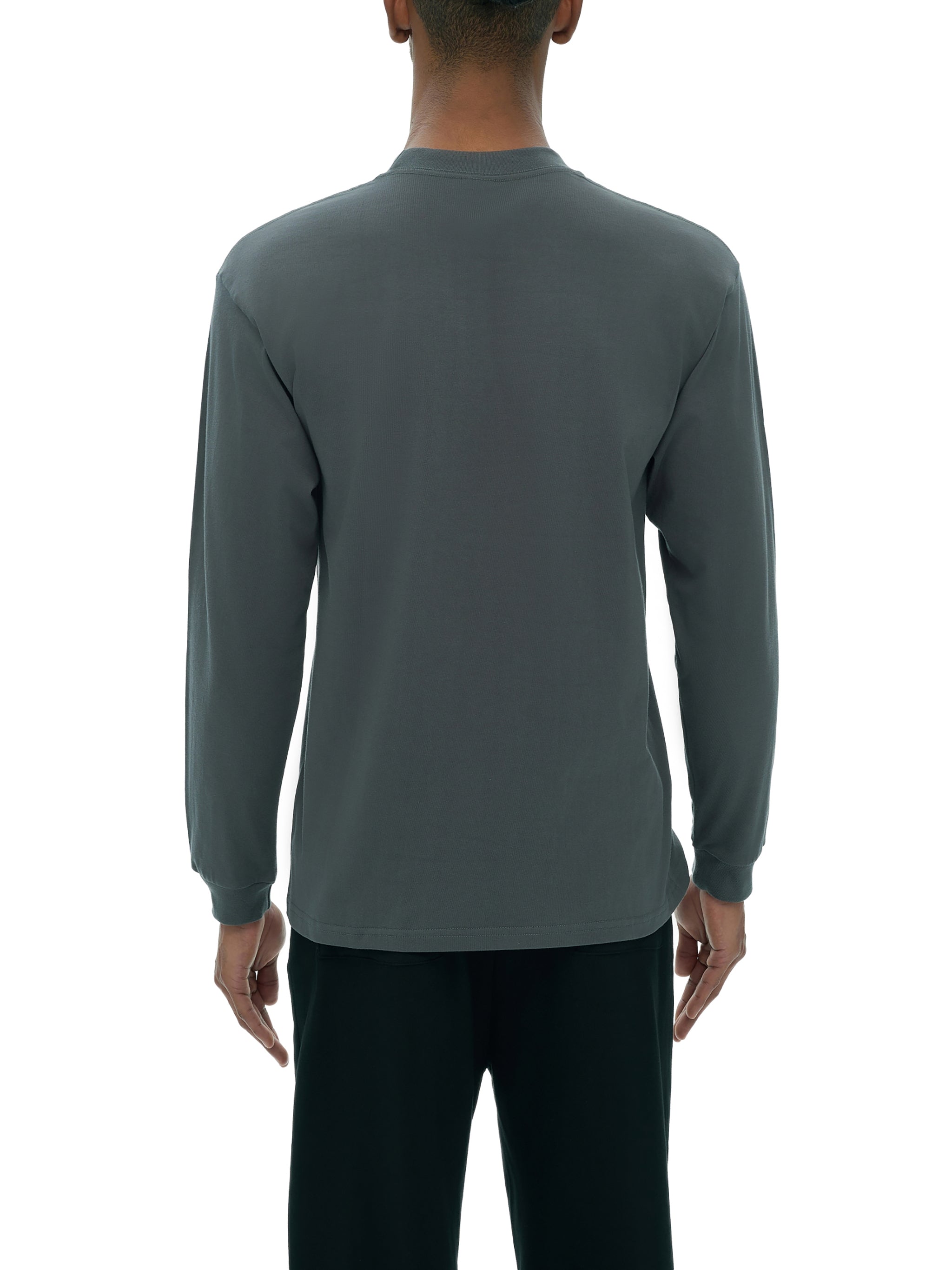 Crew Neck Drop Long Sleeve