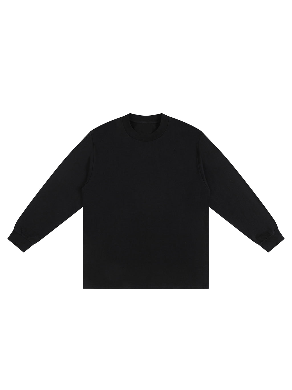 Crew Neck Drop Long Sleeve