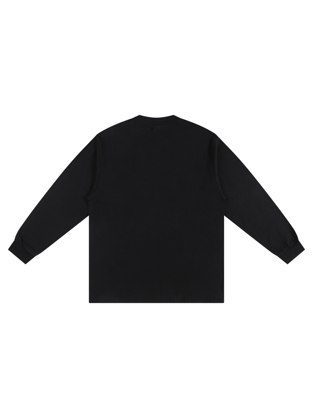 Crew Neck Drop Long Sleeve