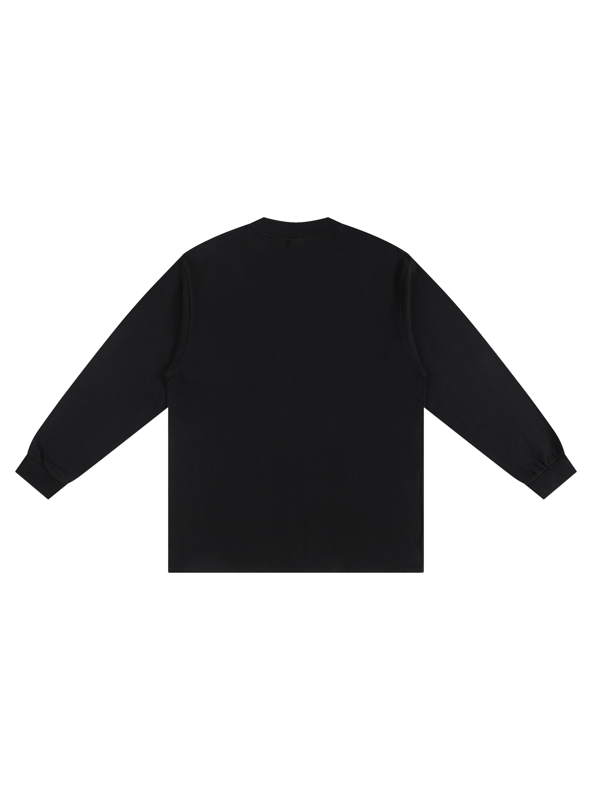 Crew Neck Drop Long Sleeve