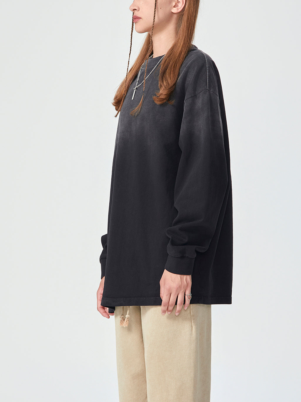 Gradient Long Sleeve T-Shirt