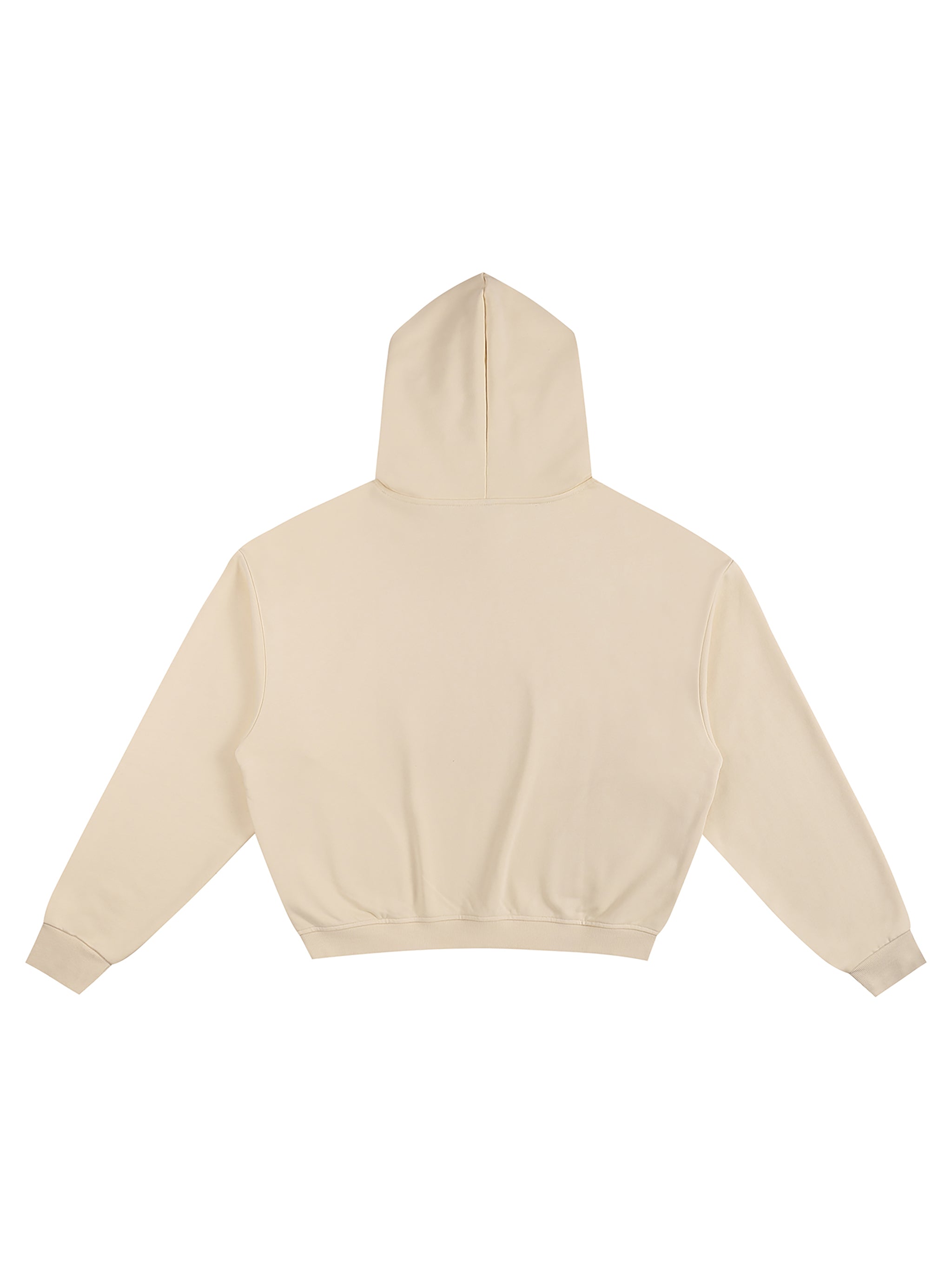 Cotton Cropped Hoodie