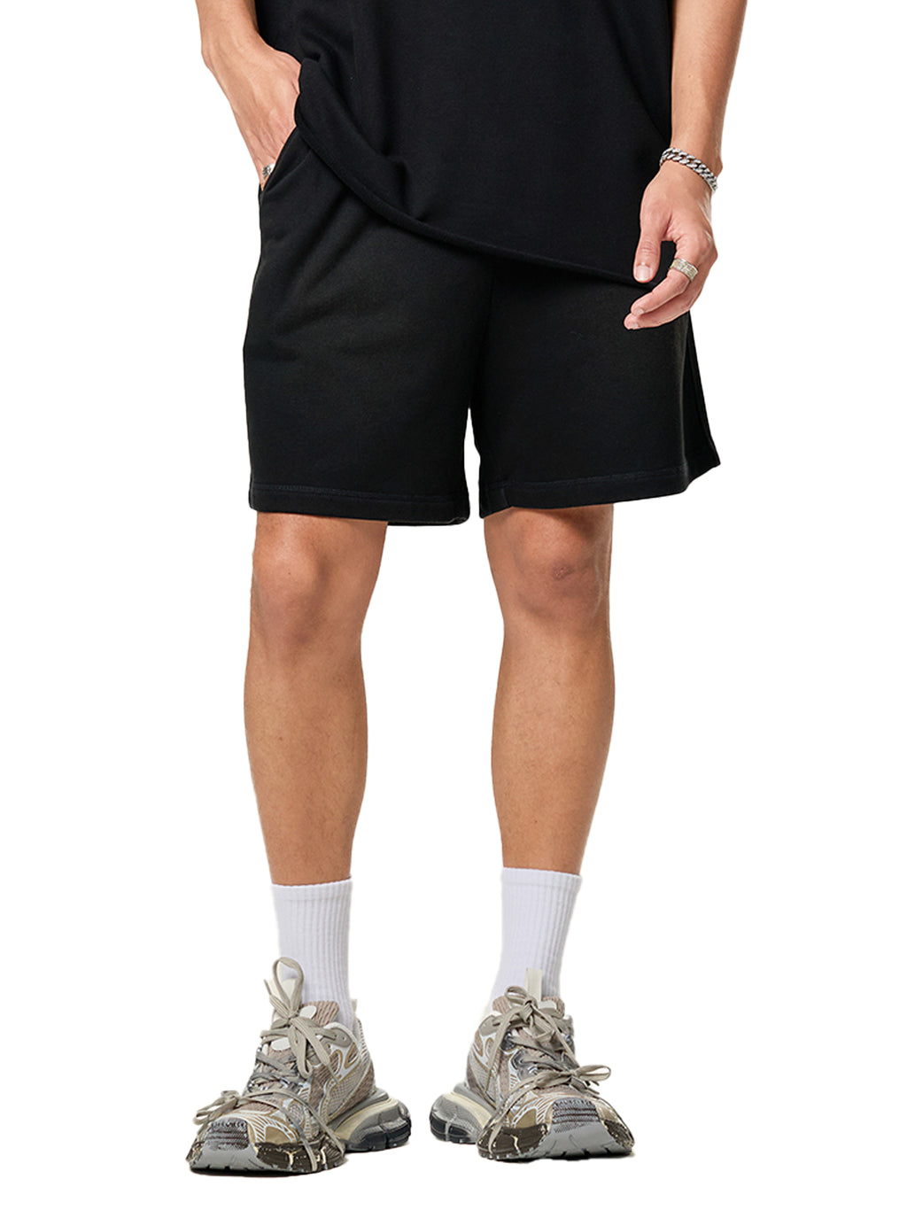 Sun Fade Cotton Shorts