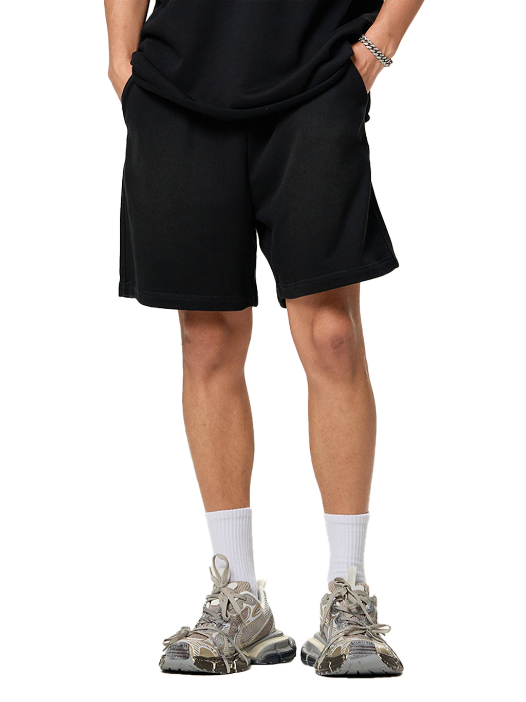 Sun Fade Cotton Shorts
