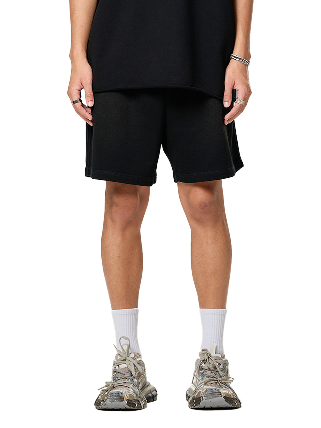 Sun Fade Cotton Shorts