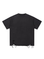Raw-Hem T-Shirt