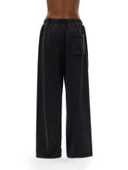 Snow Washed Straight Leg Pants