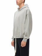 Cotton Cropped Hoodie