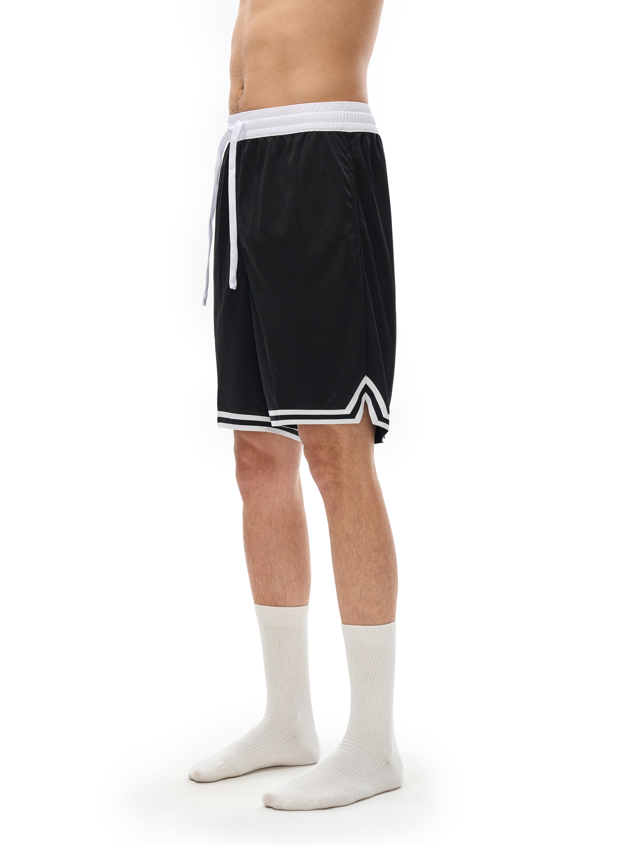 Classic Stripe Basketball Shorts