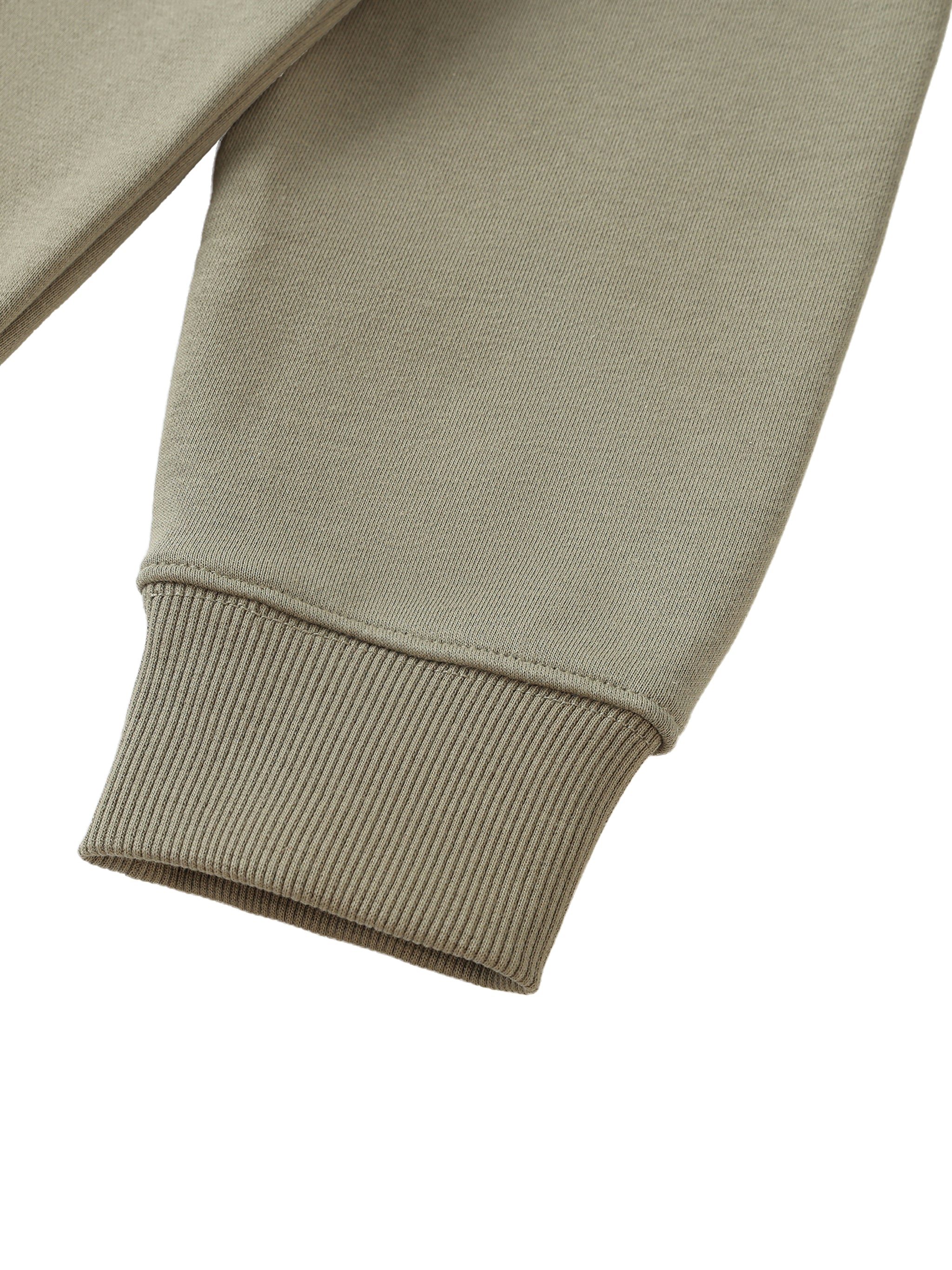 Shoulder Drop Zip Up Hoodie