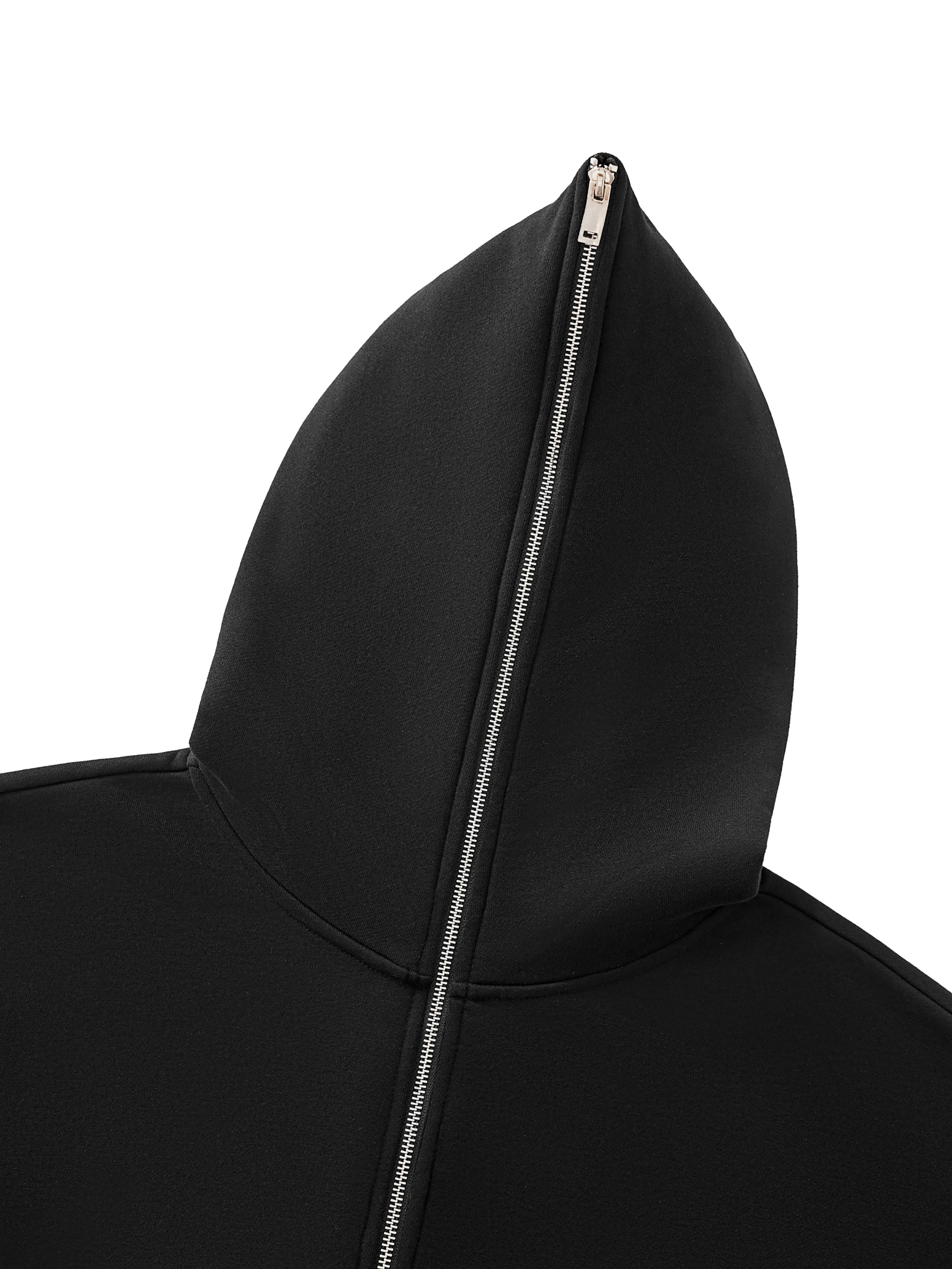 Fleeced Full-Zip Hoodie