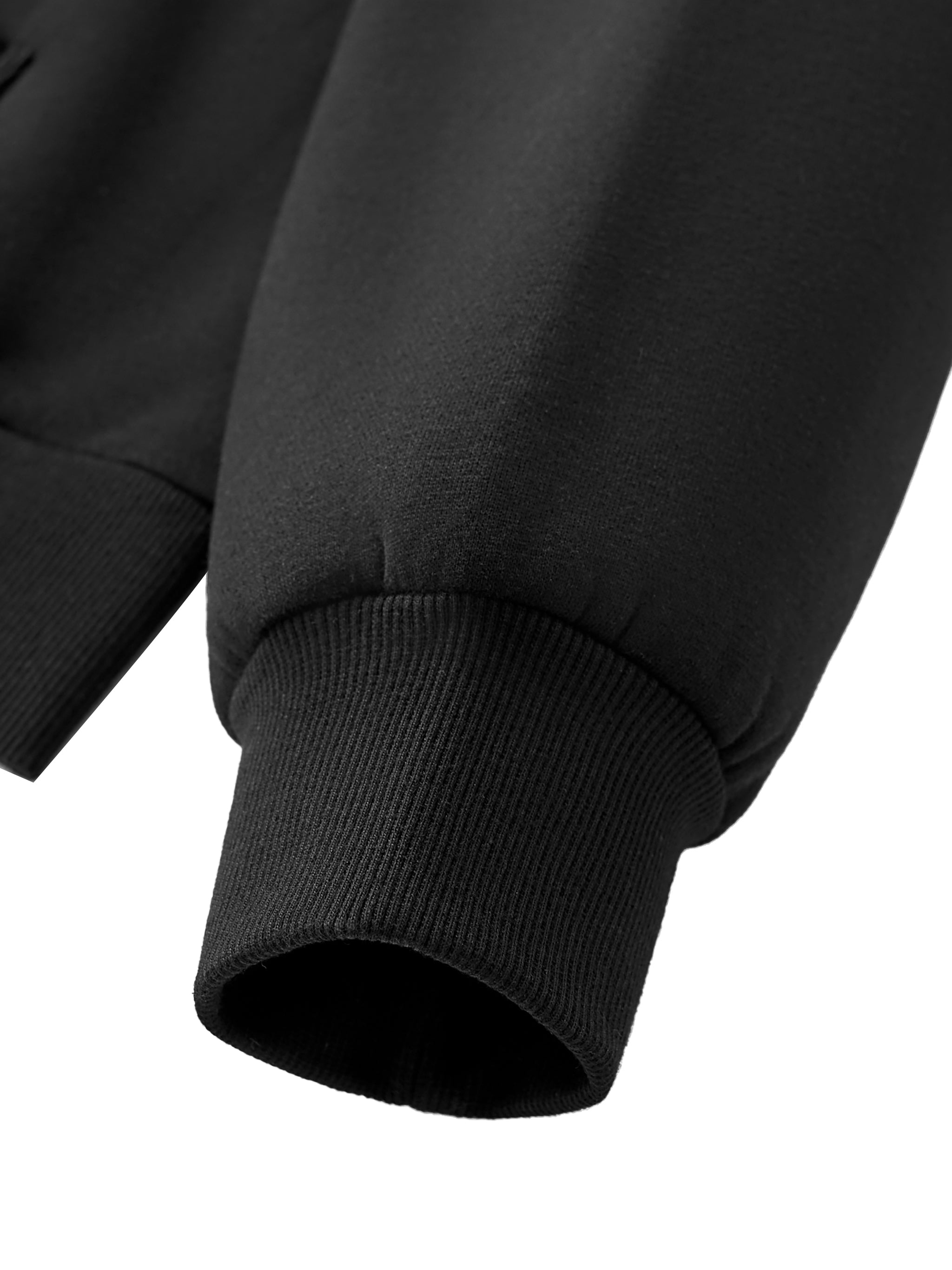 Fleeced Full-Zip Hoodie