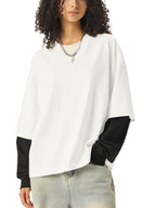 Layered Cotton Sleeve