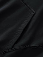 Raw-Seam Hoodie