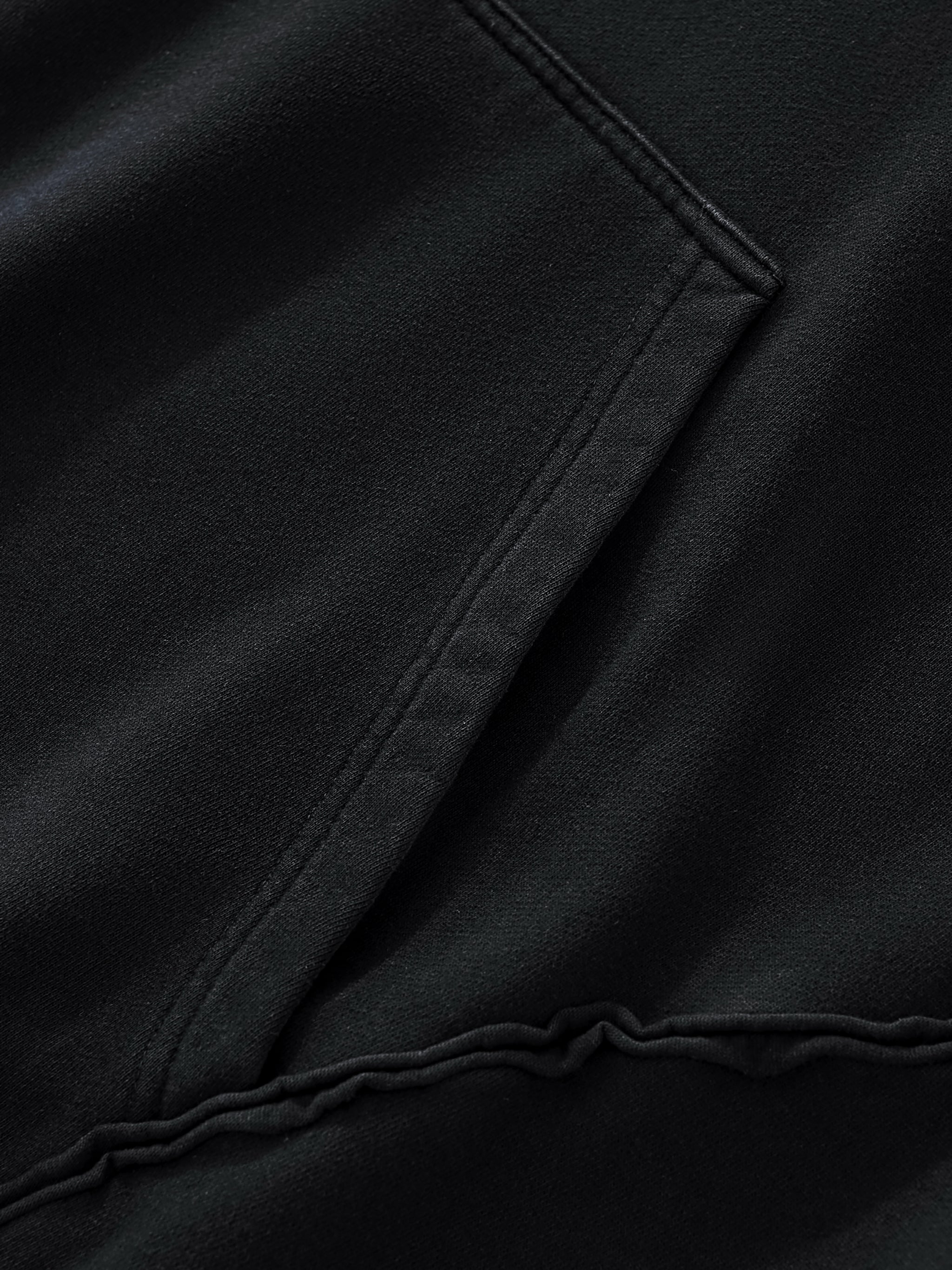Raw-Seam Hoodie