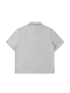 Zip Cotton Polo Shirt