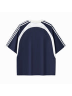 Contrast Panel T-shirt