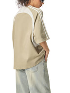 Contrast Panel T-shirt