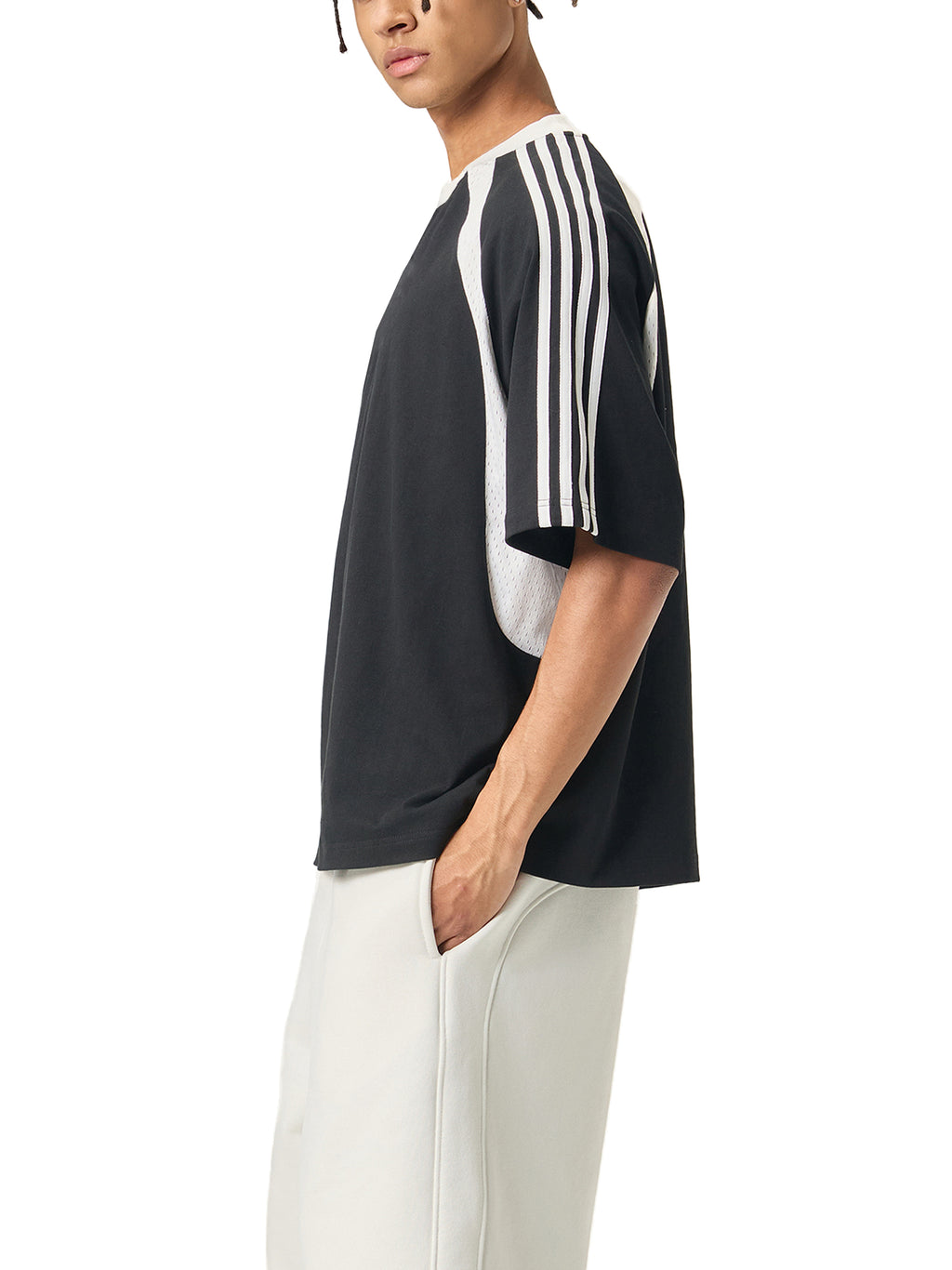 Contrast Panel T-shirt
