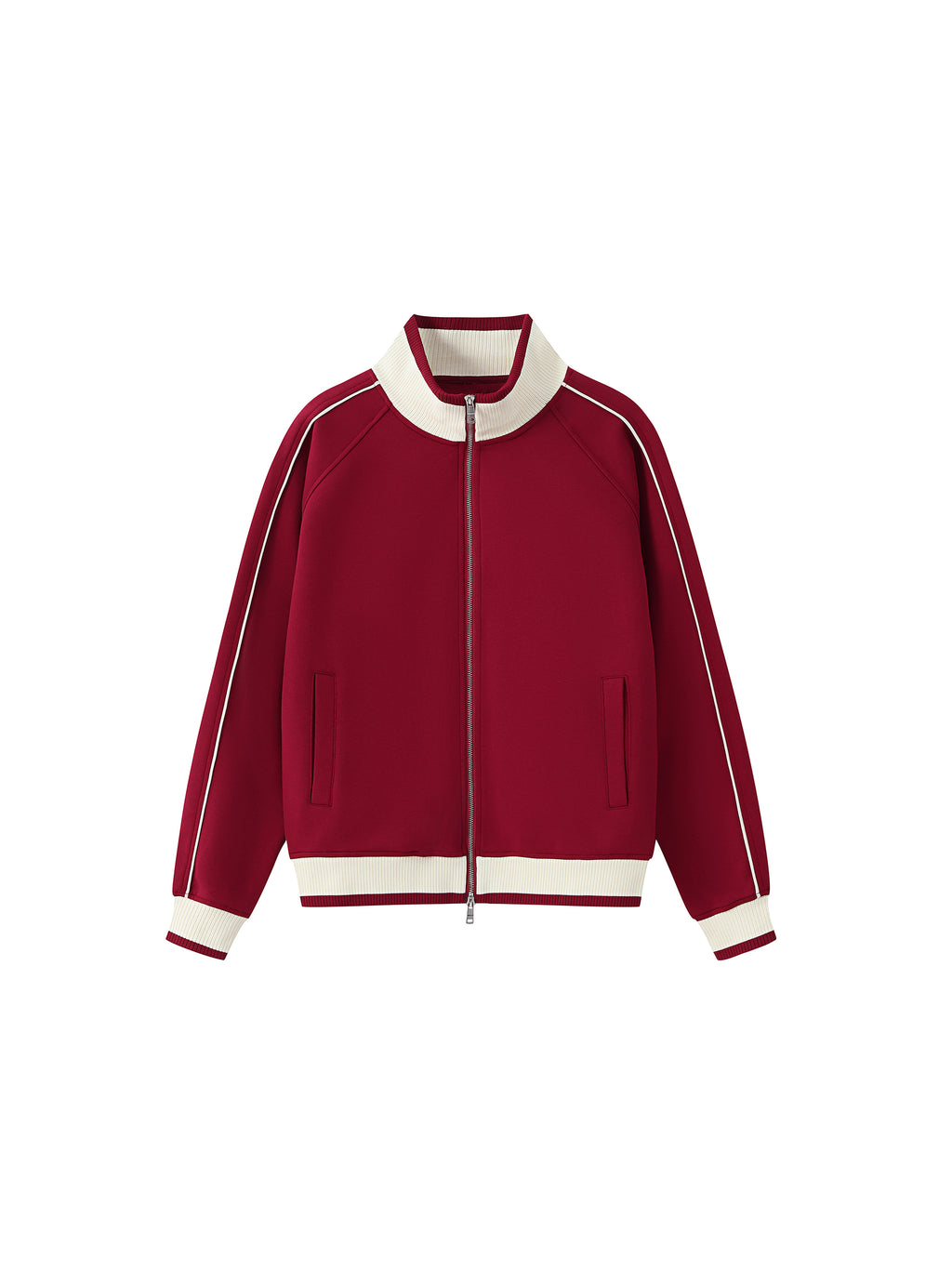 Color Block Track Jacket