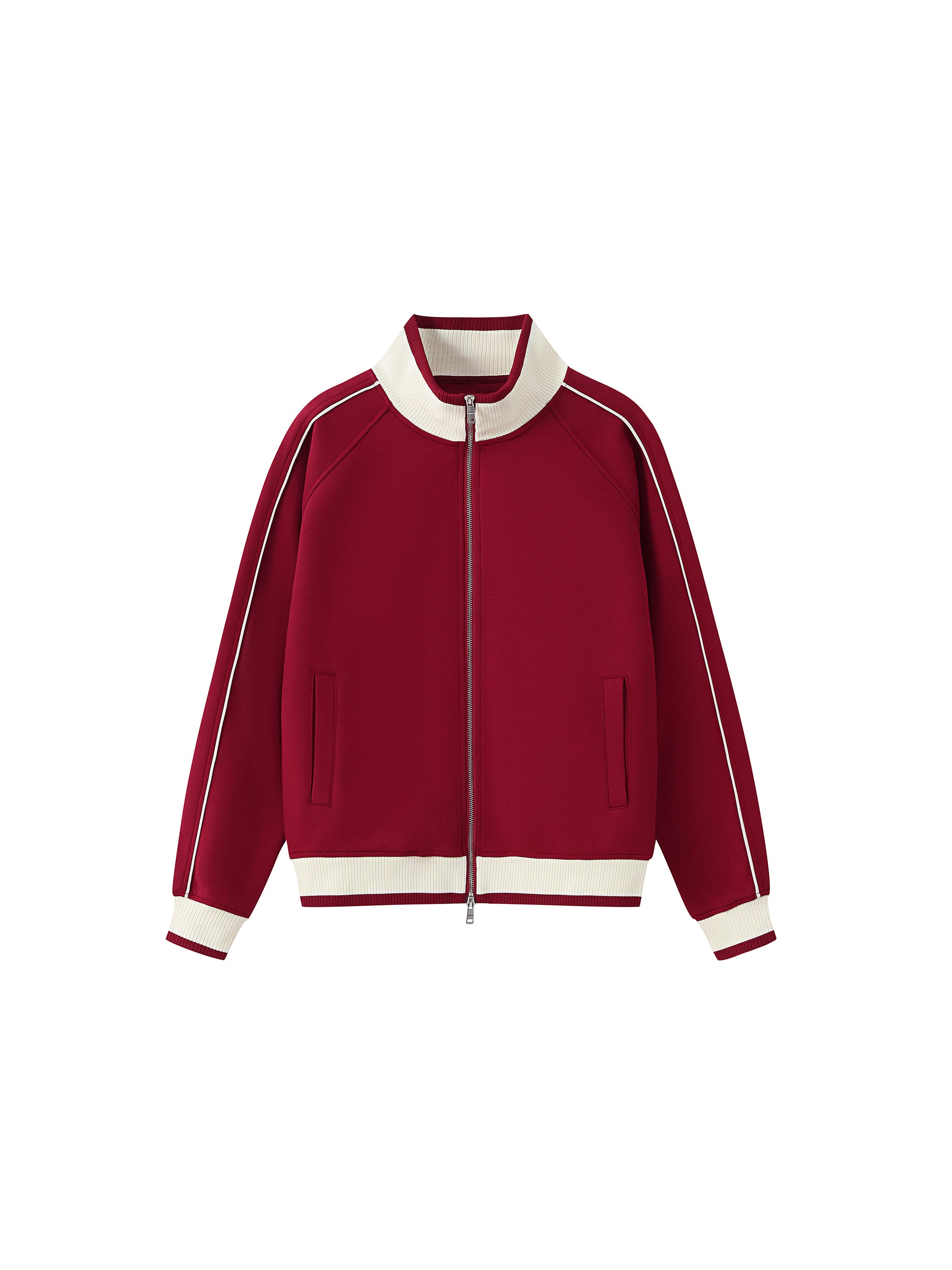 Color Block Track Jacket