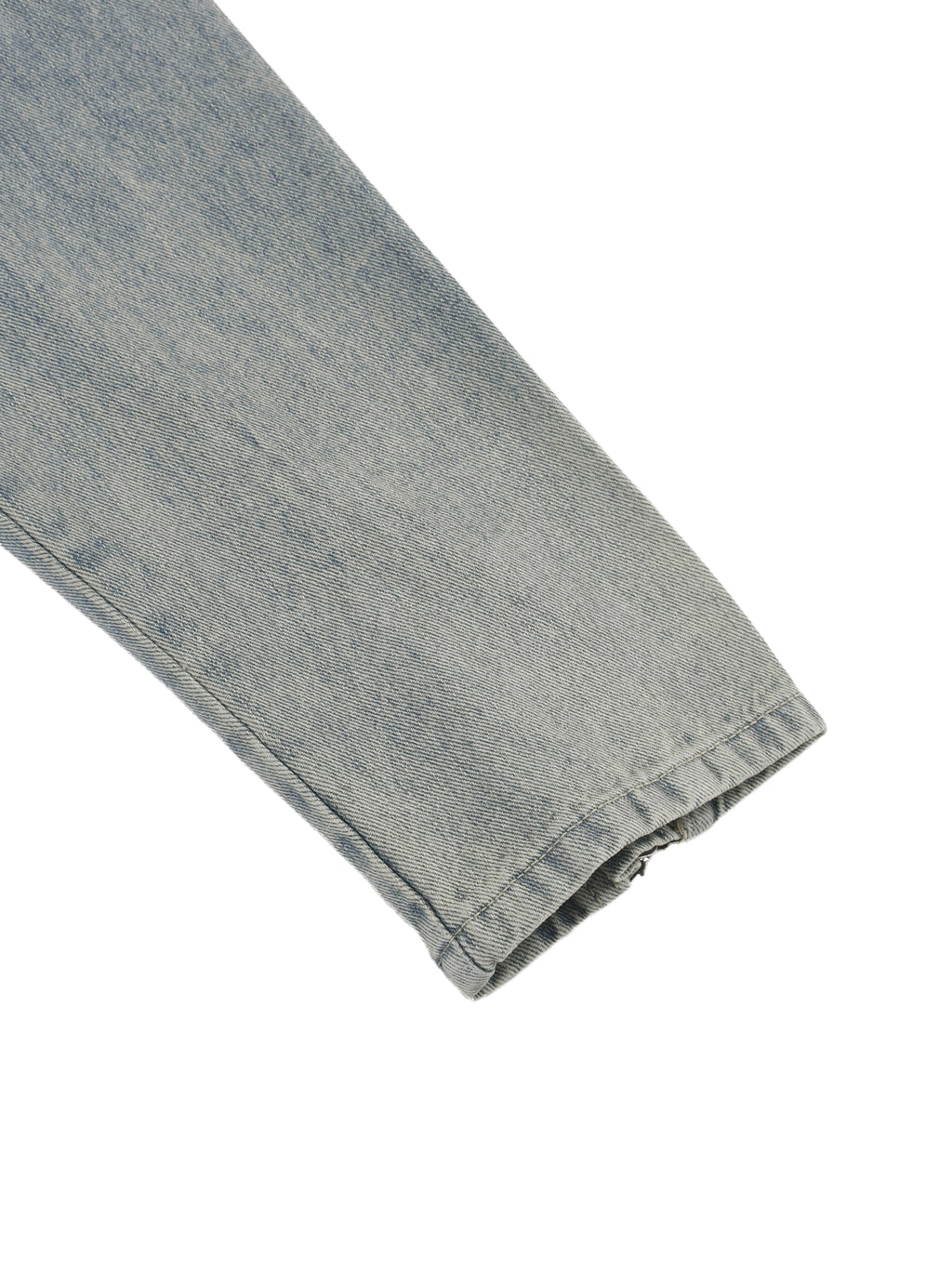 BELACII Vintage Wash Zip Denim Jacket