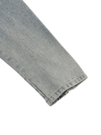BELACII Vintage Wash Zip Denim Jacket
