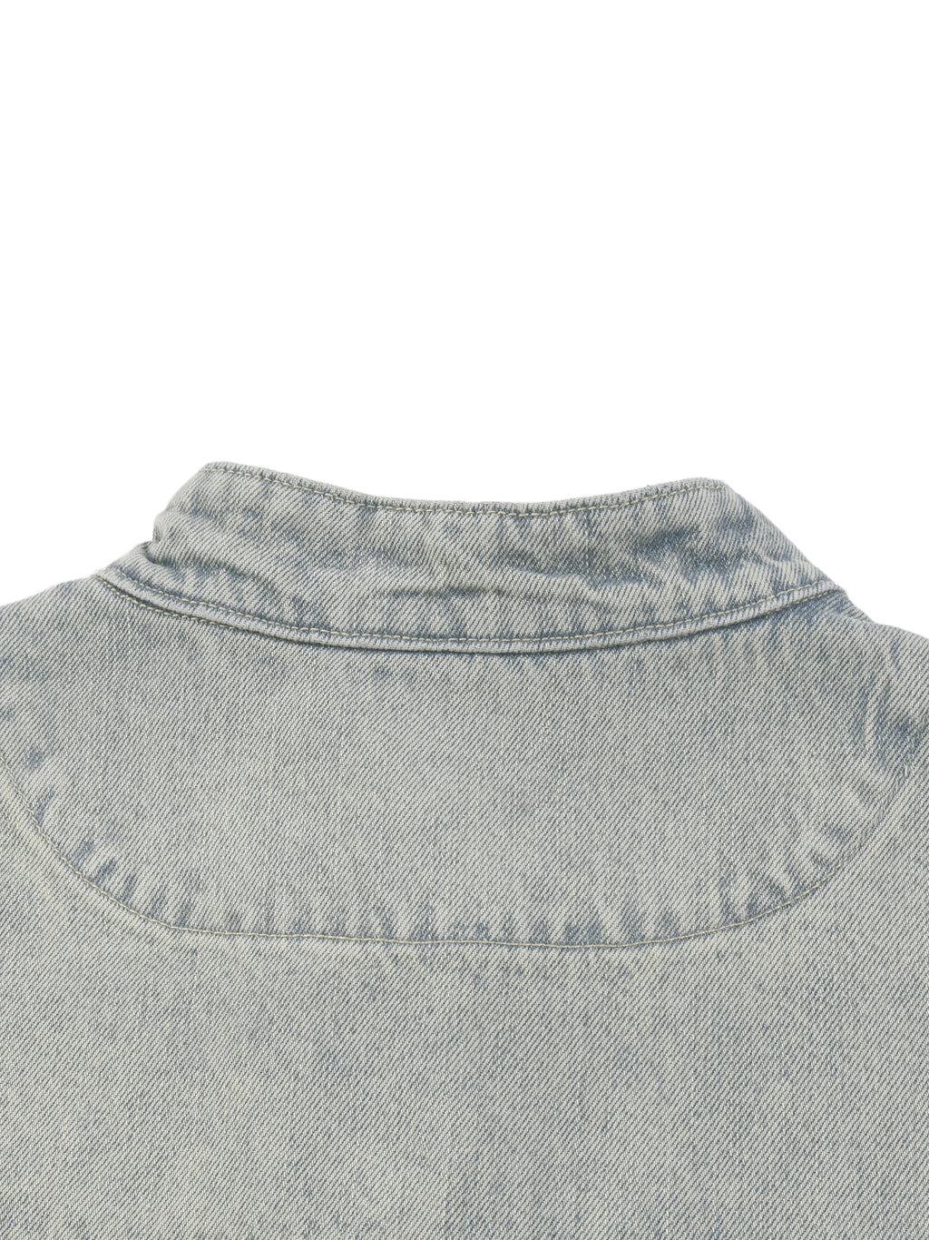 BELACII Vintage Wash Zip Denim Jacket