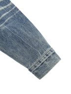 BELACII Vintage Wash Zip Up Denim Jacket